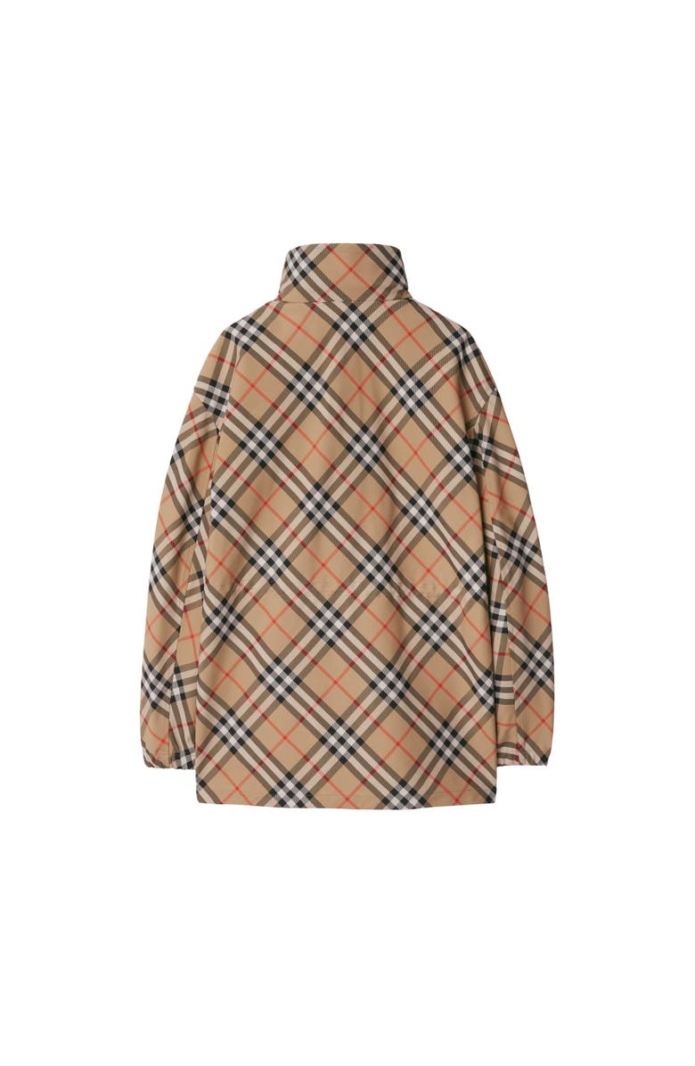 Burberry Check Jacket, Alternate, color, Sand