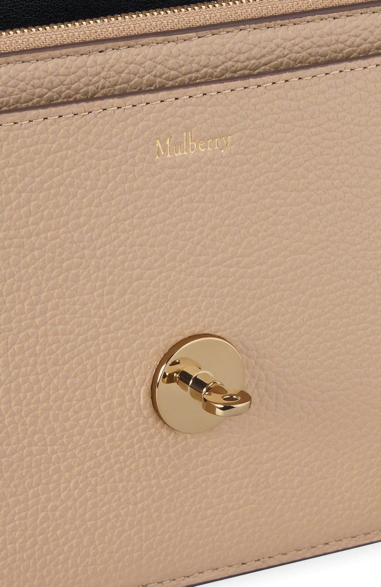 Mulberry Darley Clutch, Alternate, color, Crumpet