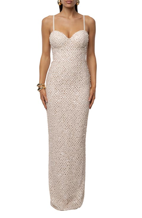 Jewel Opulence Sequin Gown
