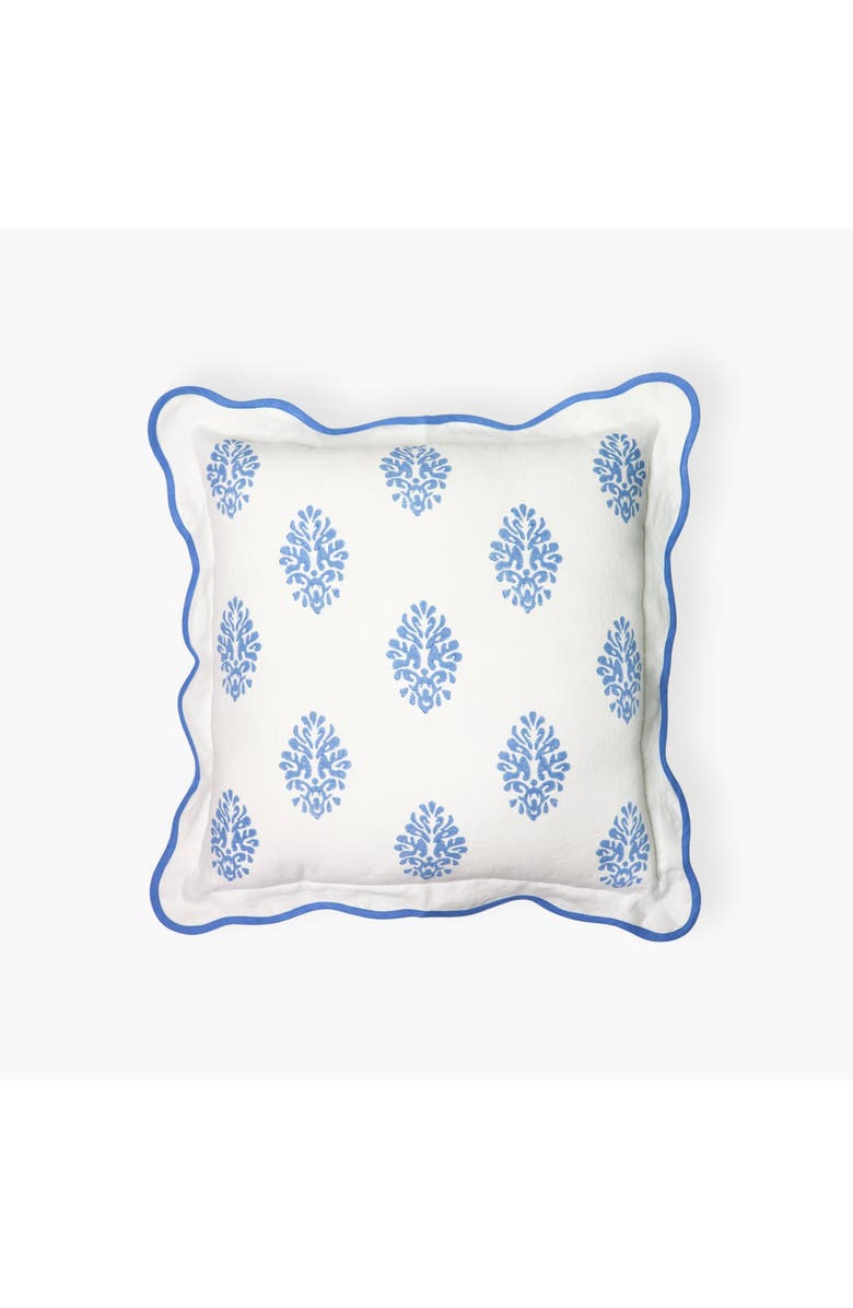 Banyan & Birch Nila - Linen Throw Pillow Cover, Main, color, Pastel Blue