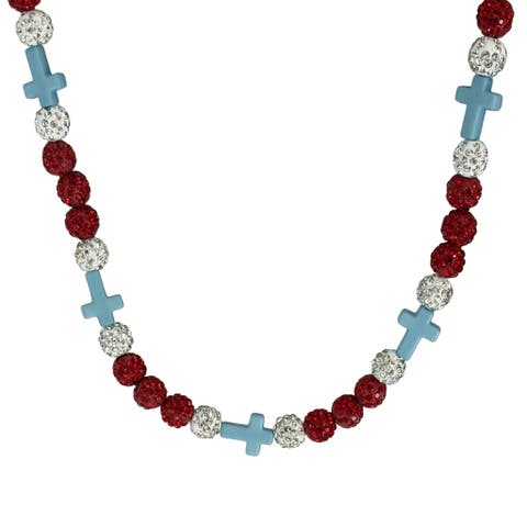 Resolve Faith Drip Beaded Sports Necklace