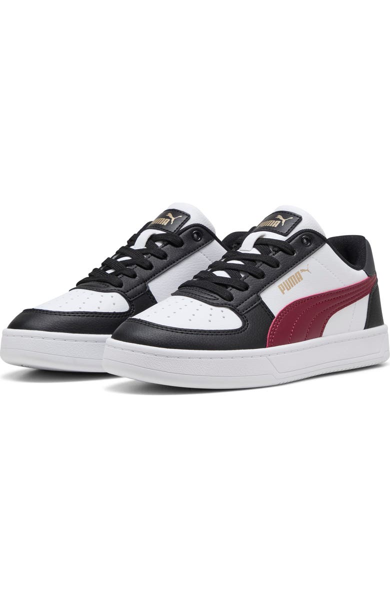 PUMA Kids' Caven 2.0 Sneaker, Main, color, Puma Black/ Red/ White