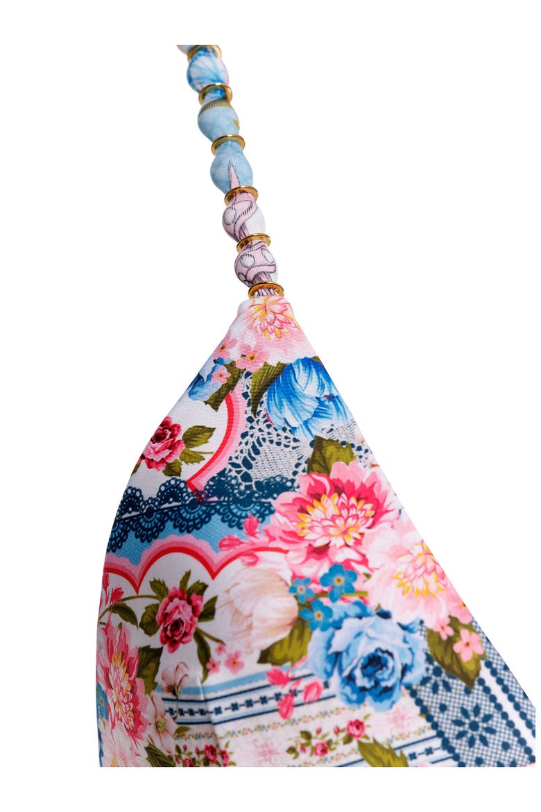 Belle Meraki Bikini Top, Alternate, color, PINK MULTICOLOR