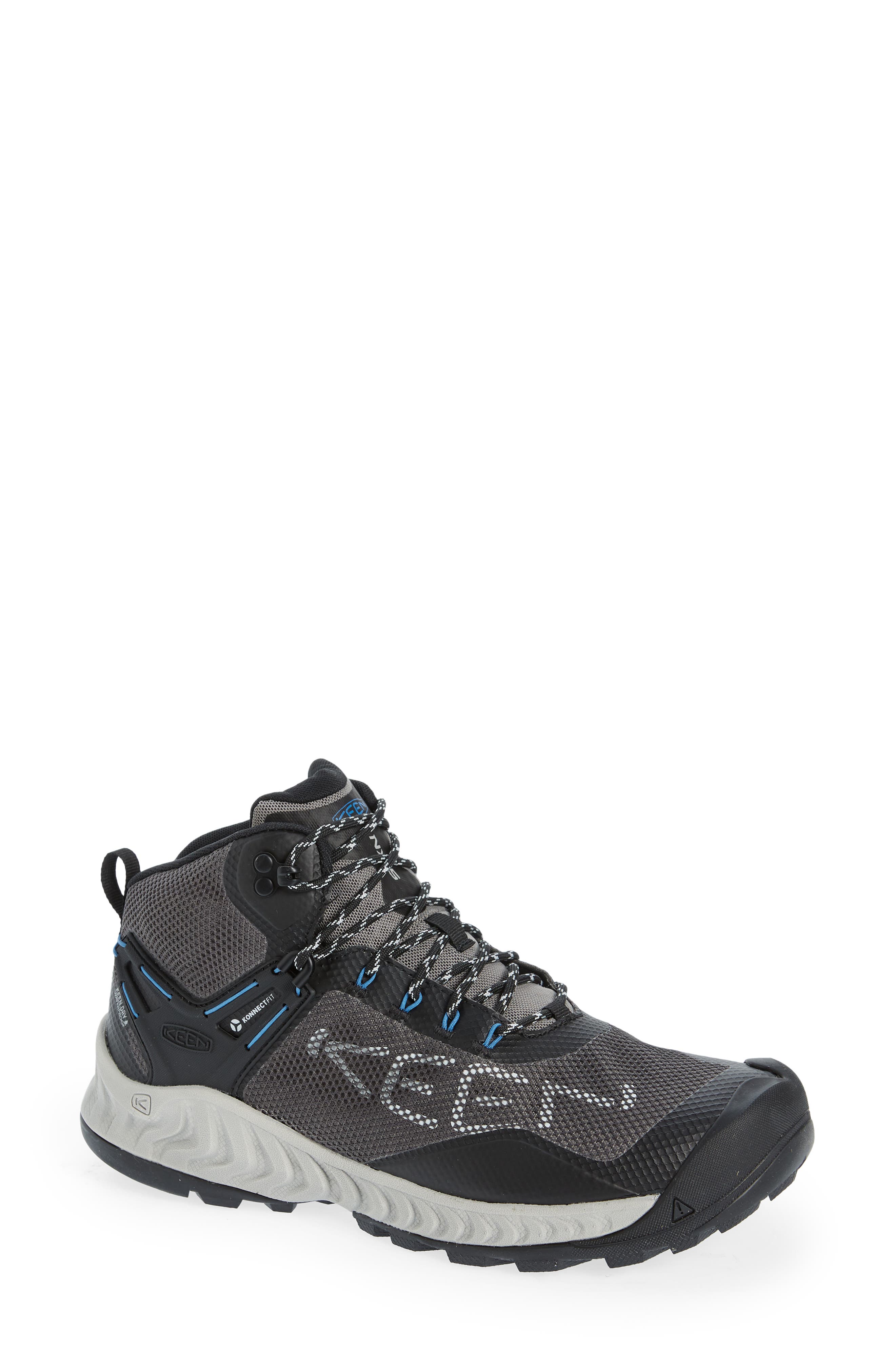 KEEN NXIS EVO Mid Waterproof Hiking Boot, Main, color, 