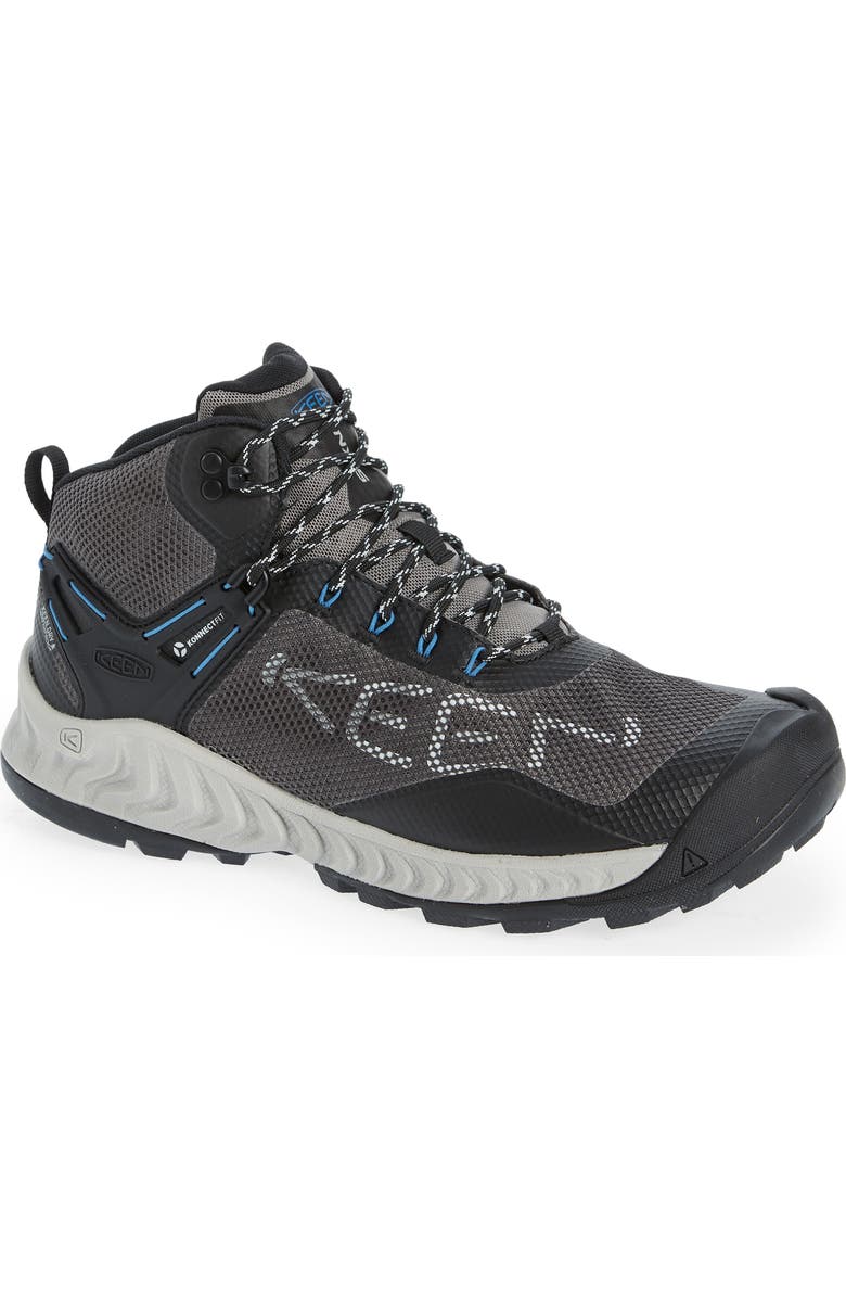 KEEN NXIS EVO Mid Waterproof Hiking Boot, Main, color,
