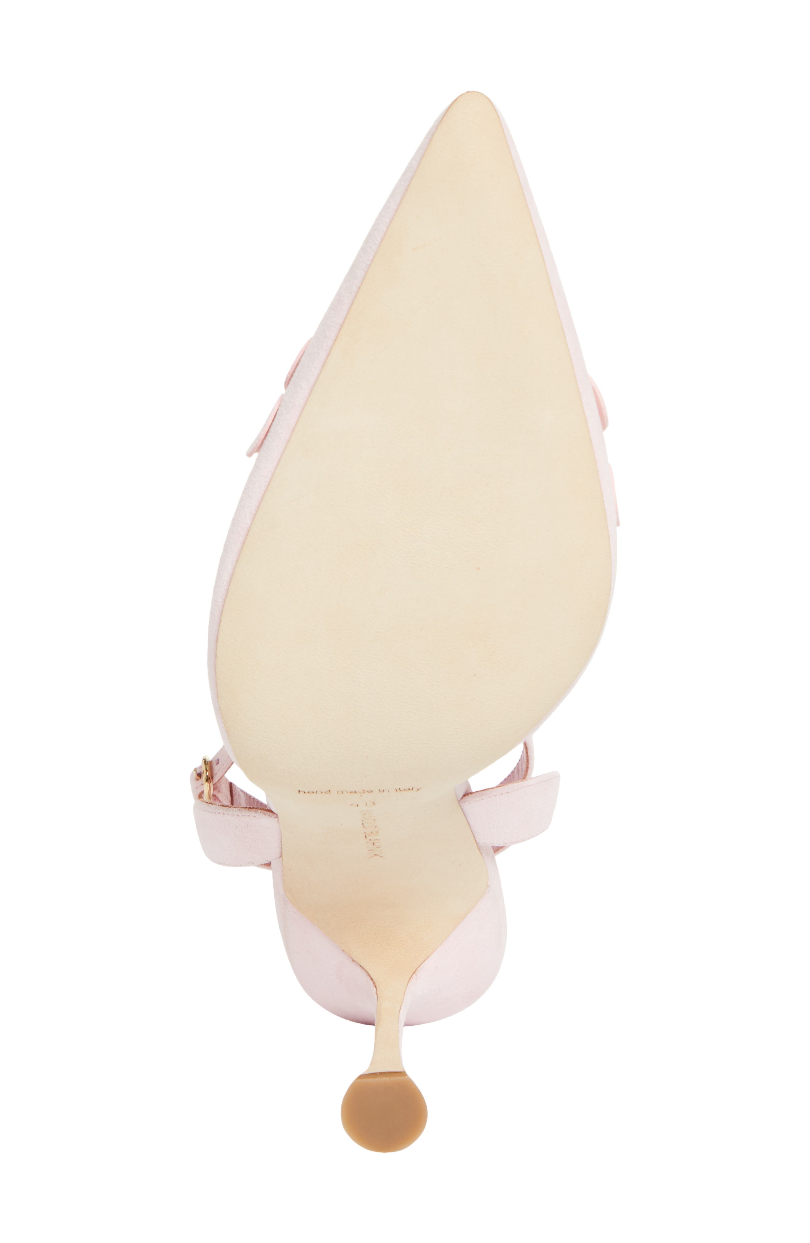 Manolo Blahnik Marwam T-Strap Pump, Alternate, color, 