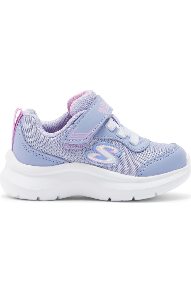 SKECHERS Kids' Skech Fast Sparkly Sister Sneaker, Alternate, color, Lavender