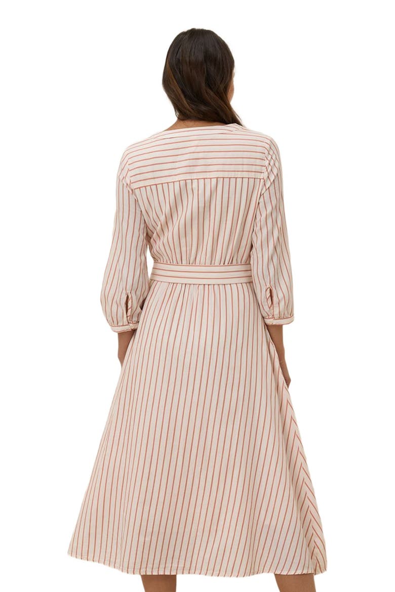Organic Cotton Sunset Lightweight Cotton Easy Dress, Alternate, color, Zuma Stripe