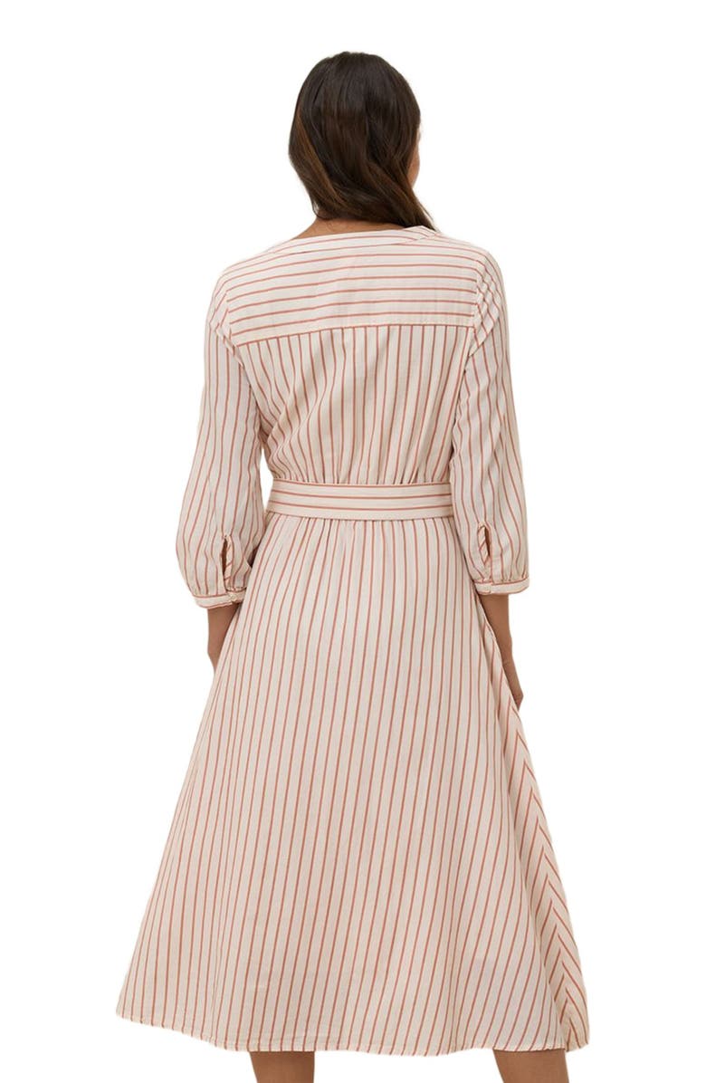 Pact Organic Cotton Sunset Lightweight Cotton Easy Dress, Alternate, color, Zuma Stripe