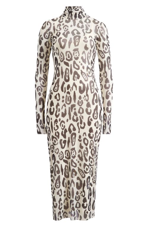 Afrm Jamm Long Sleeve Cutout Dress