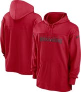 Nike Men's Nike Red Tampa Bay Buccaneers 2023 Sideline Lightweight Performance Hooded Top