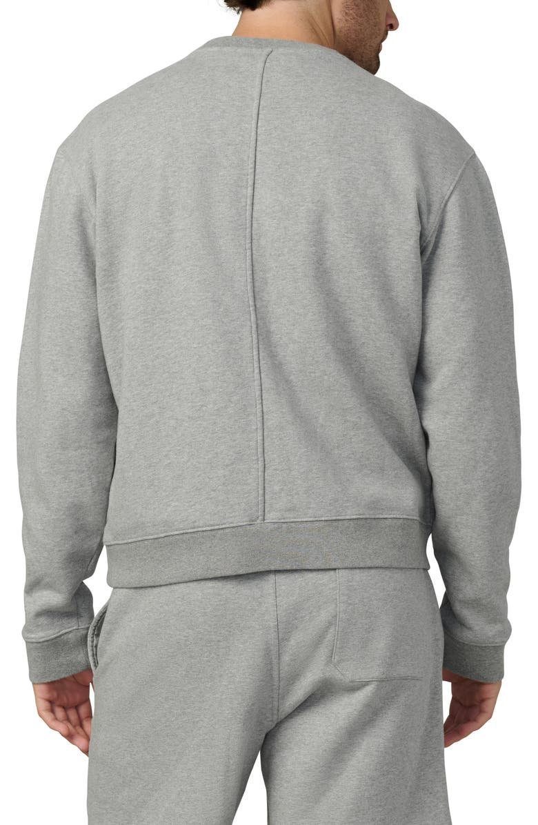 Joe's Bespoke Cotton Sweatshirt, Alternate, color, Heather Grey