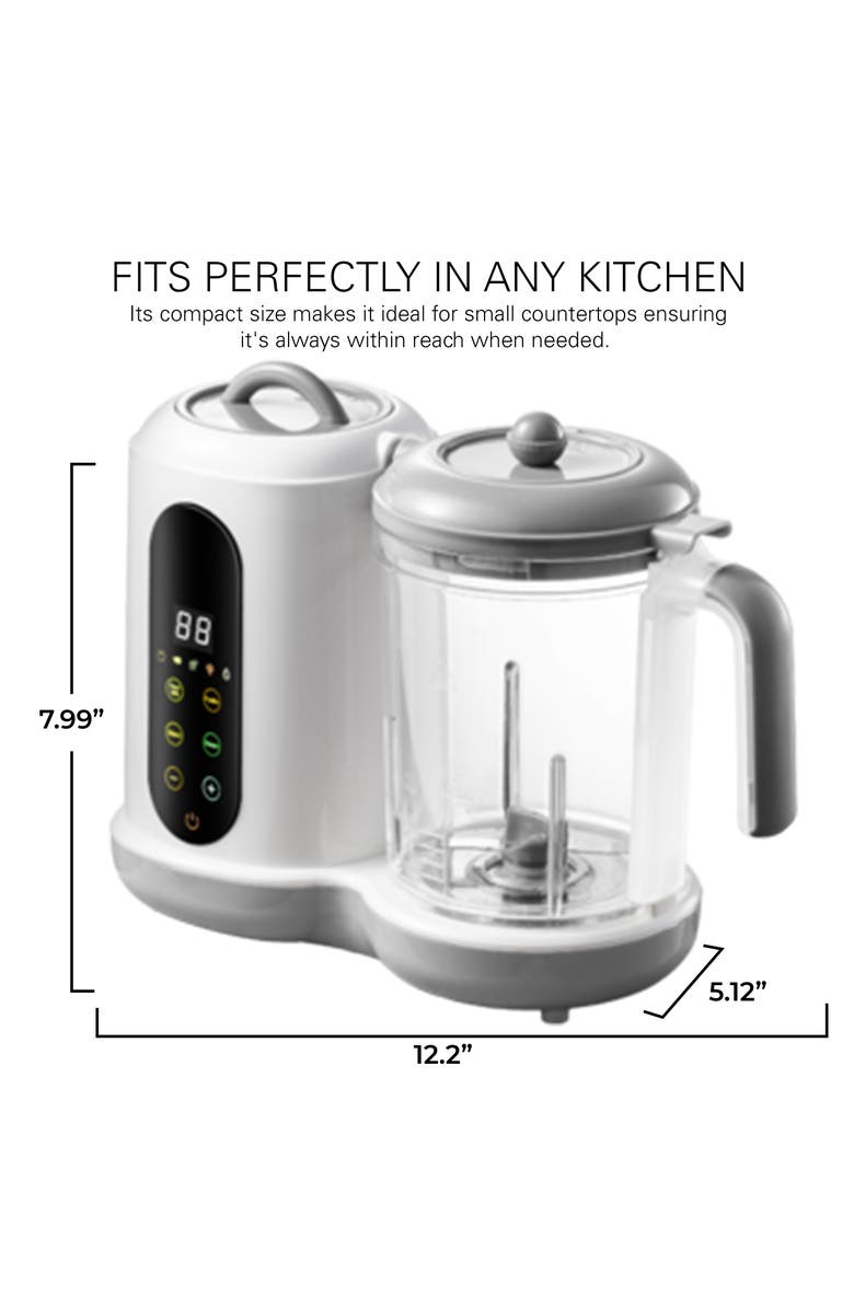 Sperric Compact Baby Food Steamer and Blender, Alternate, color, 