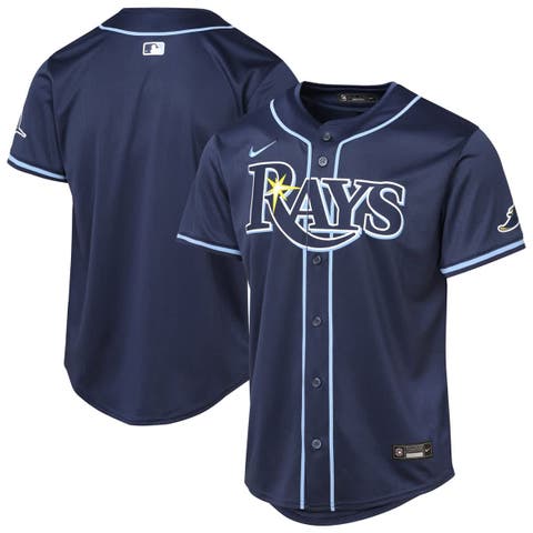 Youth Navy Tampa Bay Rays Road Limited Jersey