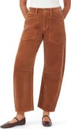 Kensie Barrel Leg Ankle Pants