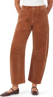 Kensie Barrel Leg Ankle Pants