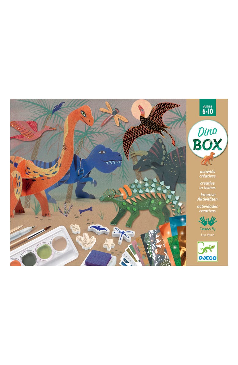 Djeco The World of Dinosaurs Activity Set, Main, color, 