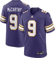 Nike Men's Nike J.J. McCarthy Purple Minnesota Vikings 2nd Alternate Player Game Jersey