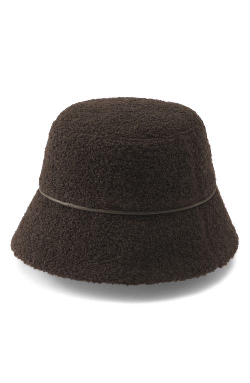 Helen Kaminski Seda Wool Blend Bucket Hat In Brown