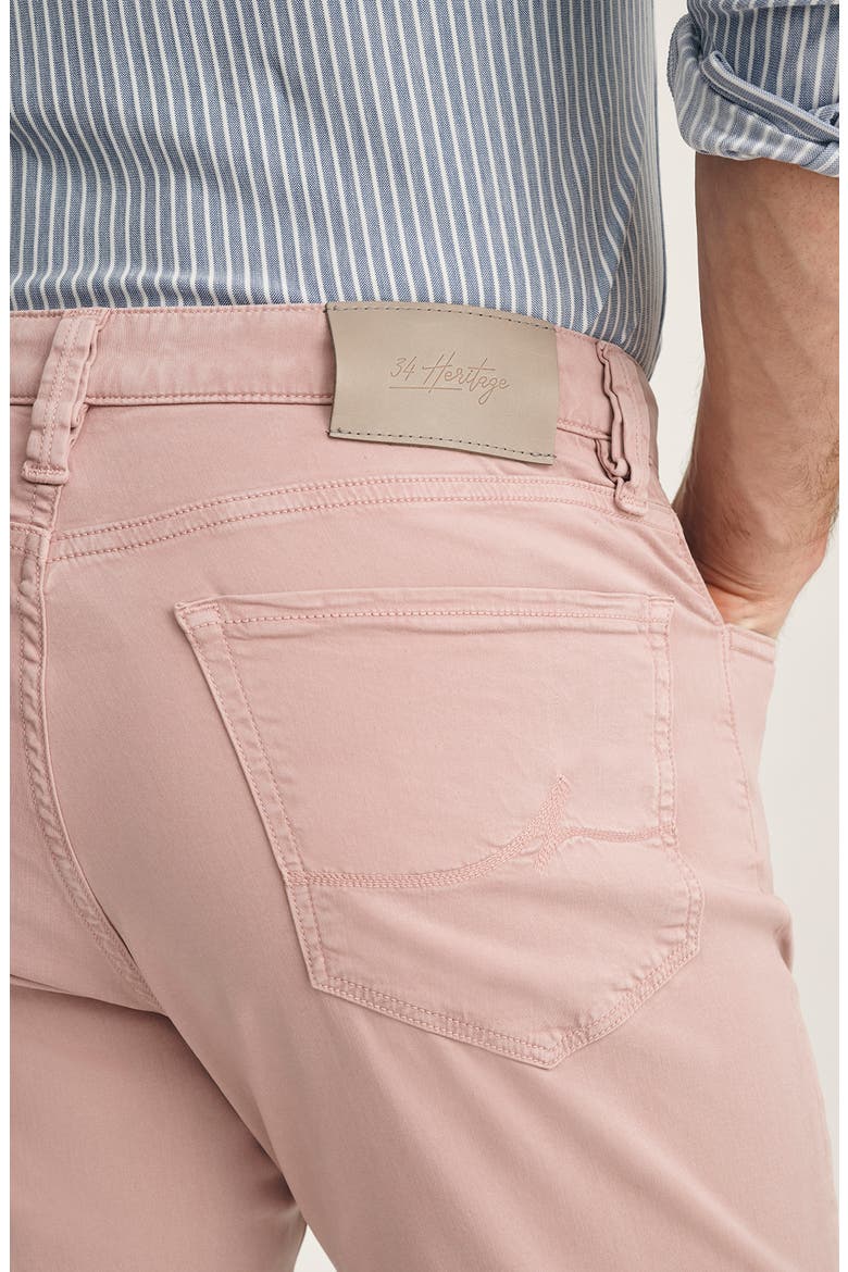 Charisma Relaxed Straight Leg Twill Pants, Alternate, color, PINK TWILL