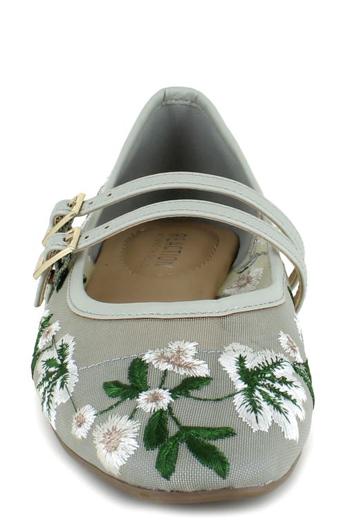 Reaction Kenneth Cole Malibu Nites Mary Jane Flat In Multi