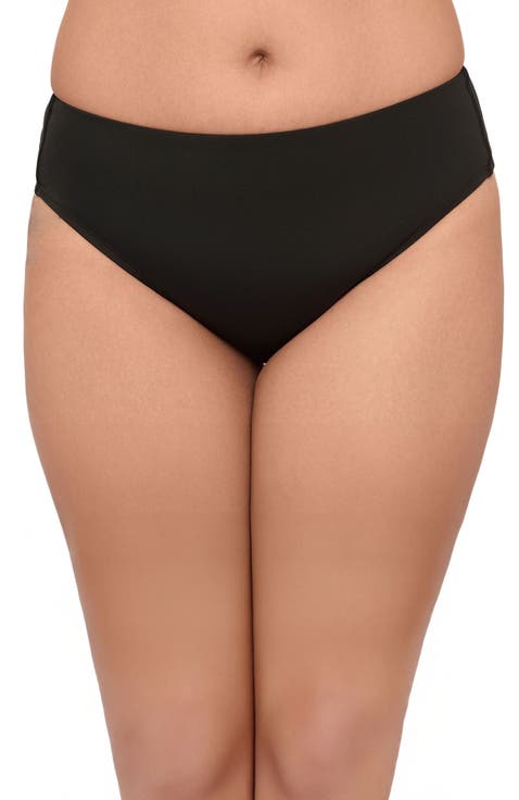 Smoothing Mid Rise Swim Bottoms