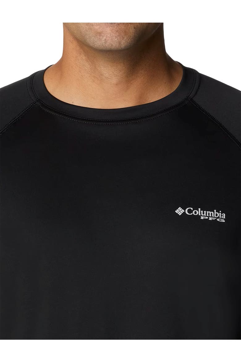 Big & Tall Terminal Tackle Long-Sleeve PFG T-Shirt, Alternate, color, BLACK