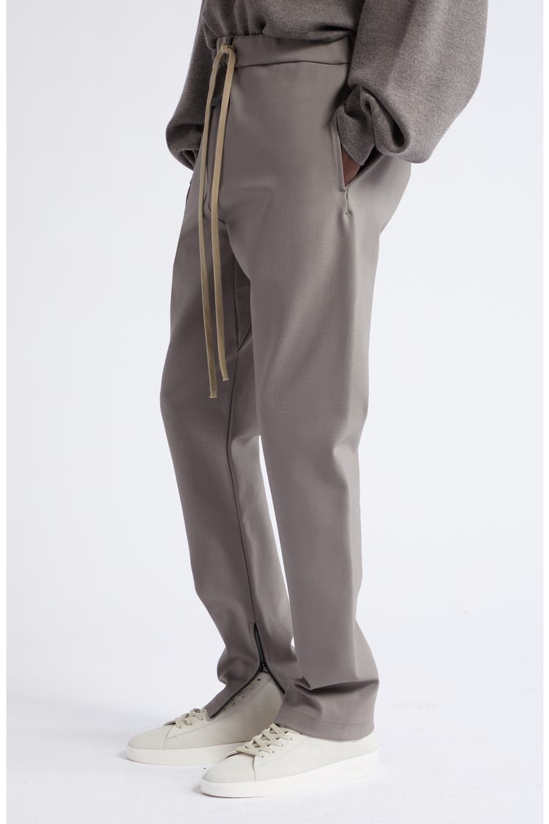 Eternal Slim Fit Drawstring Waist Tricot Pants, Alternate, color, DUSTY CONCRETE