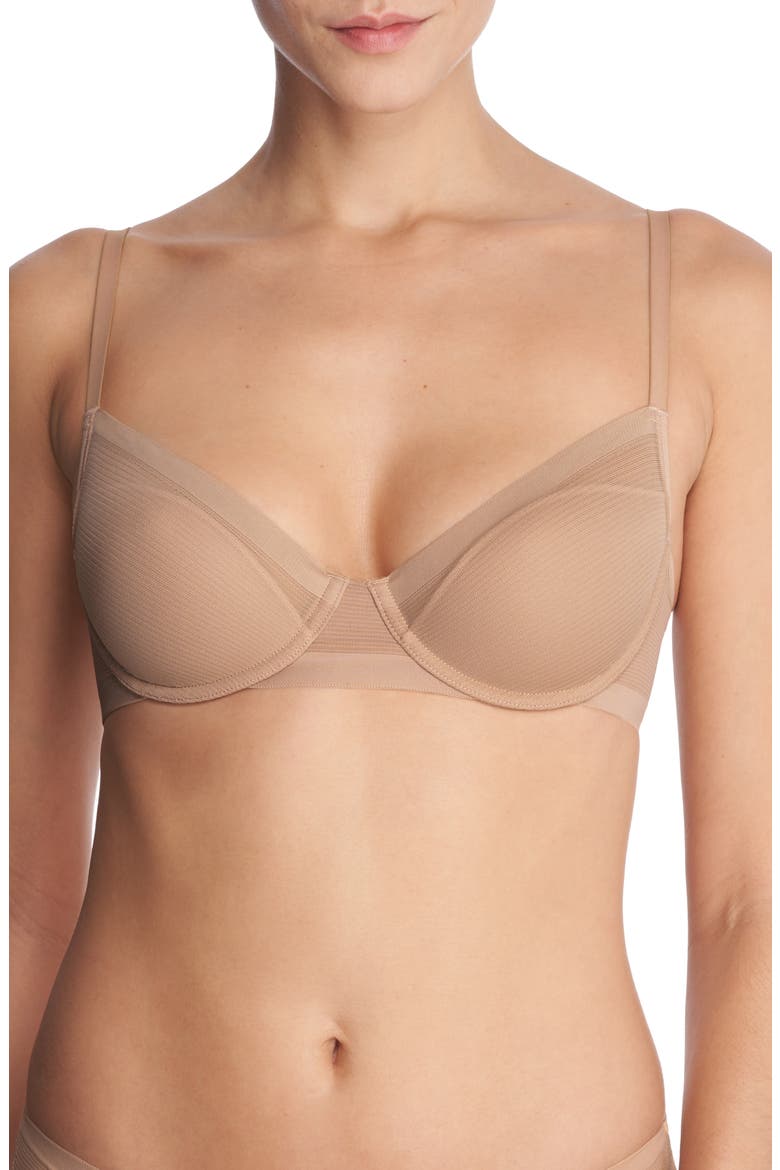 Scope Balconette Underwire Contour Bra, Main, color, BUFF