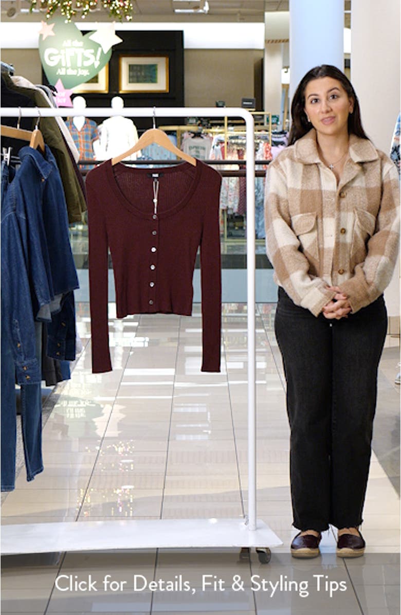 Lima Organic Cotton Blend Cardigan, sales video thumbnail