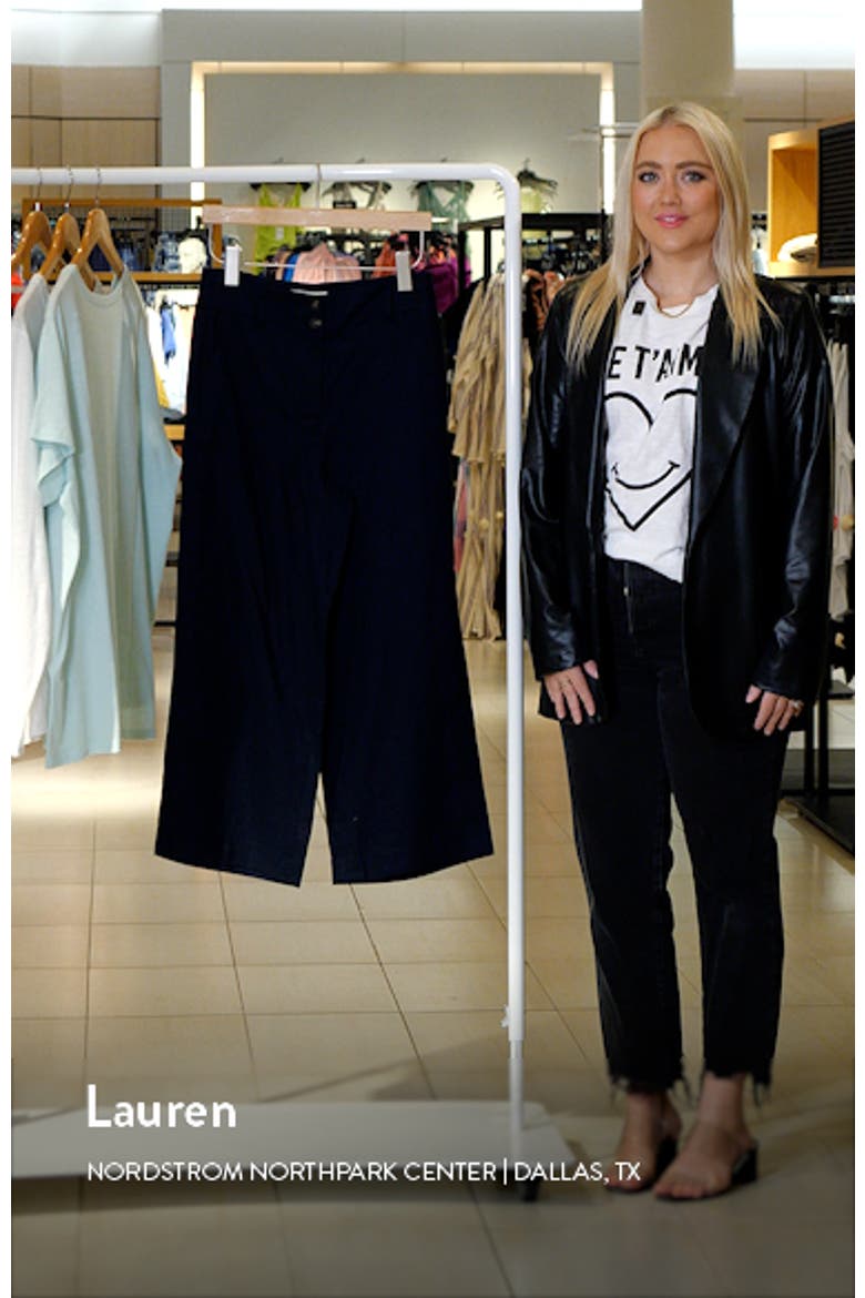 Westbourne Linen Ankle Pants video