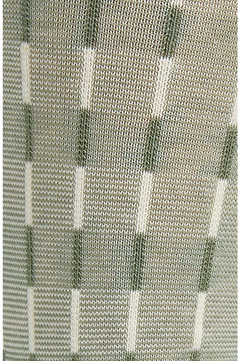 Stripe Cotton Blend Dress Socks, Alternate, color, GREEN