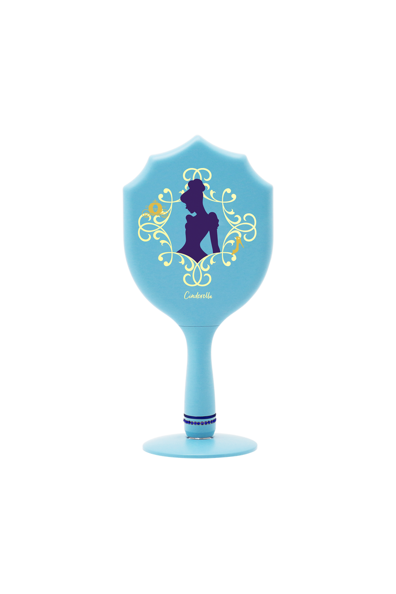 Cinderella LED Handheld Mirror with Magnetic Standing Base, Alternate, color, Blue