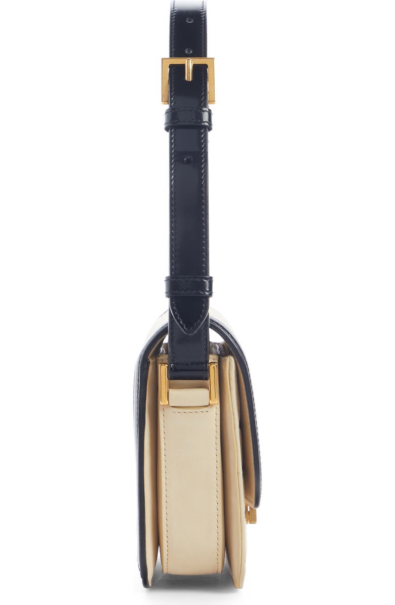 Saint Laurent Medium Solfernio Suede Shoulder Bag, Alternate, color,