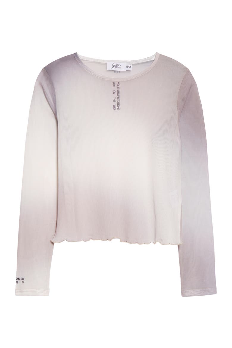 Universe Celestial Mesh Top, Alternate, color, TAN