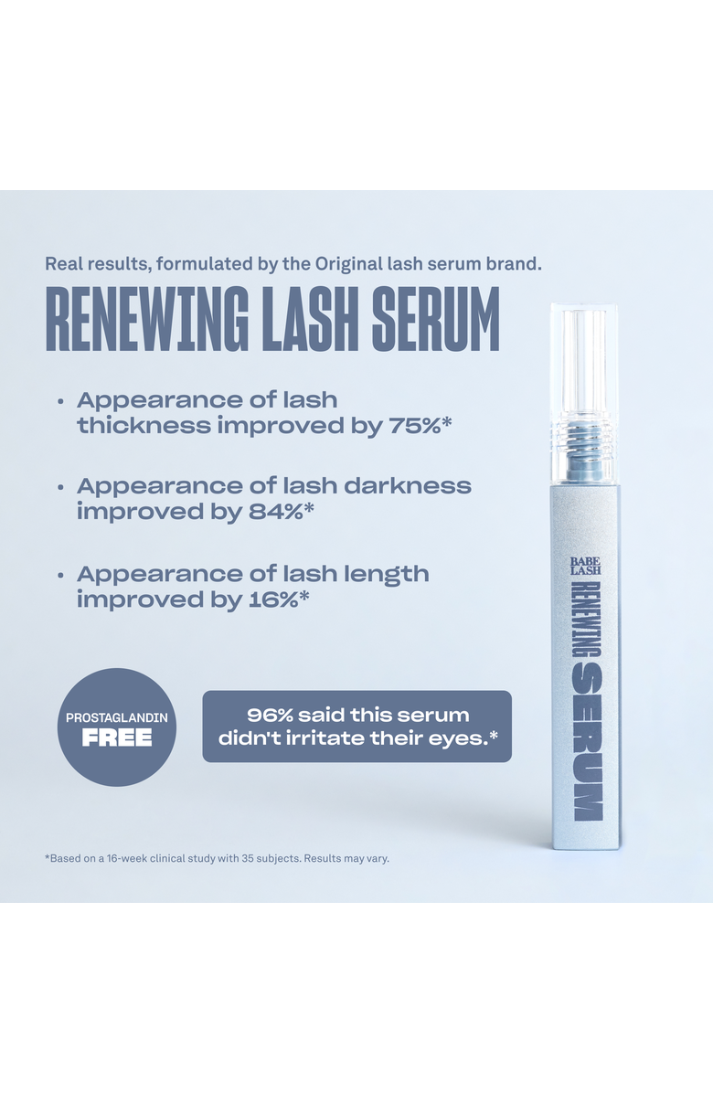 Babe Original Renewing Lash Serum, Alternate, color, NO COLOR