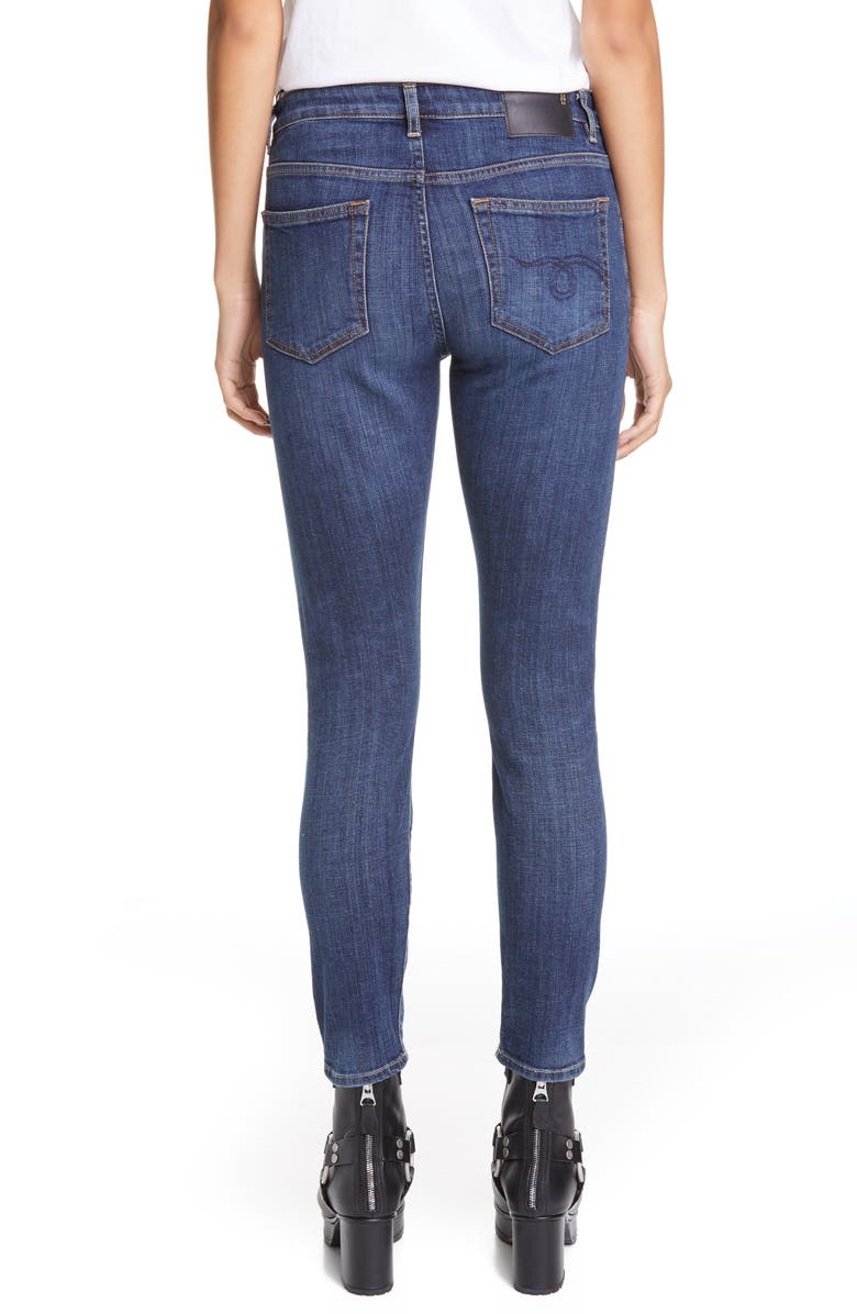 R13 Boy Skinny Jeans, Alternate, color, 