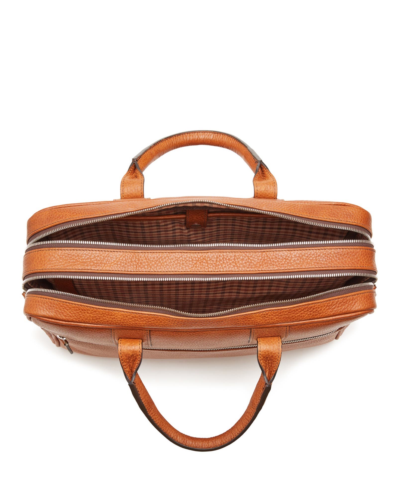 Redford Leather Briefcase, Alternate, color, Pebbled Tan