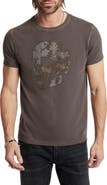 John Varvatos Skull Appliqué T-Shirt