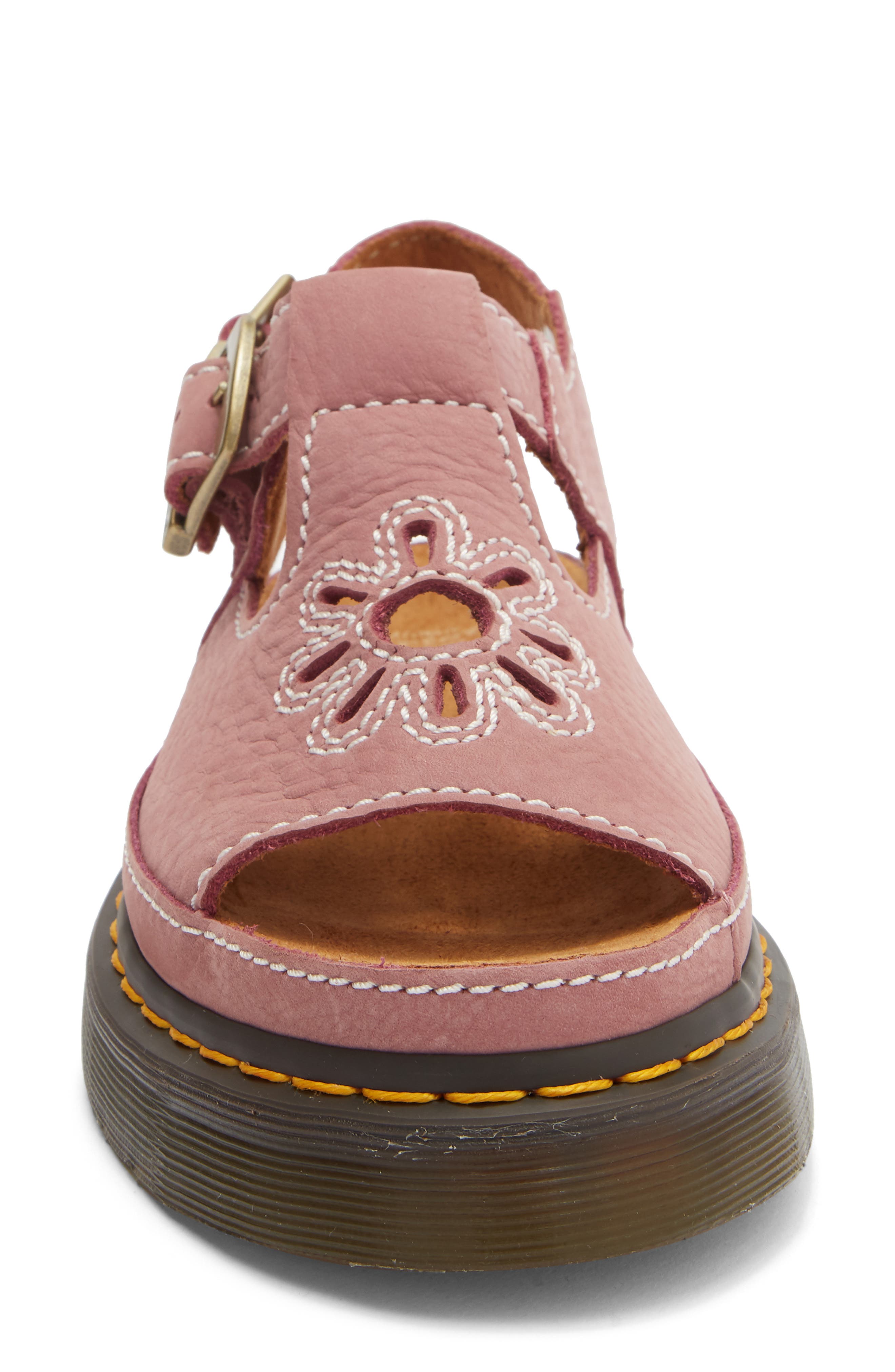 Dunnet Flower Slingback Sandal, Alternate, color, DUSTY ROSE