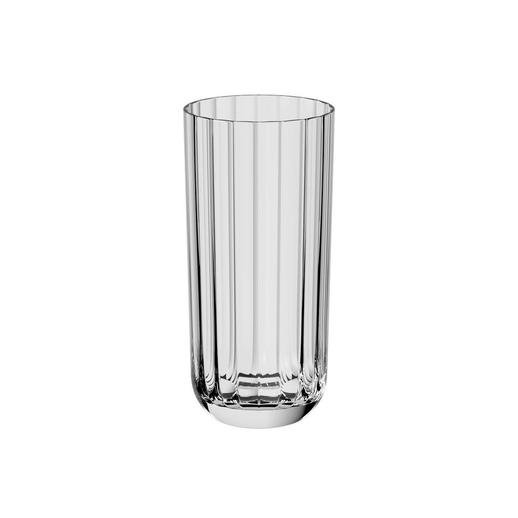 Villeroy & Boch Set Of 4 Rose Garden Highball Tumblers In Clear