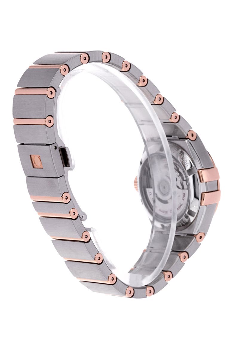 Omega Preowned 2022 Constellation Bracelet Watch, 27mm, Alternate, color, SILVER