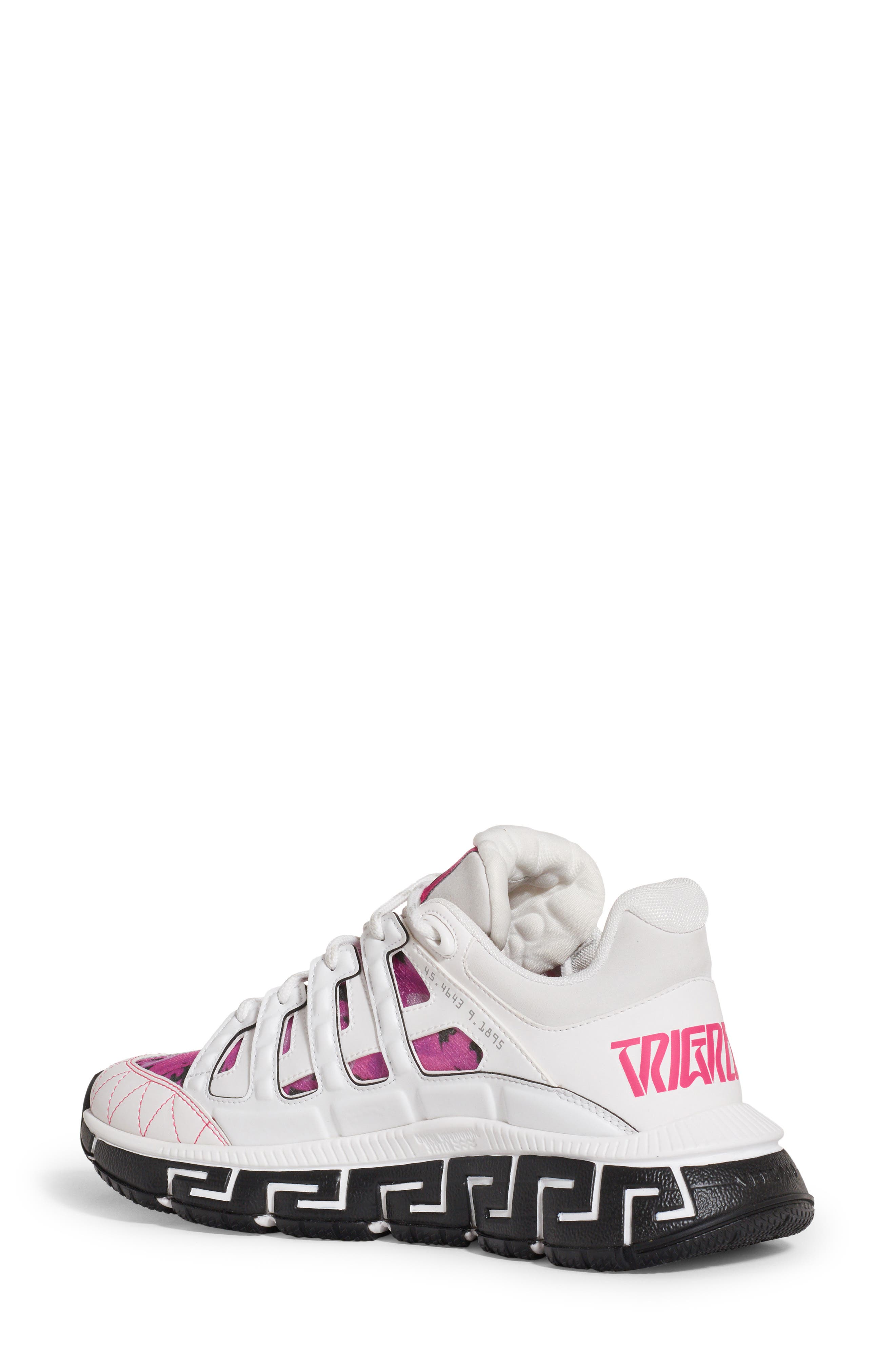 Versace Trigreca Low Top Sneaker, Alternate, color, 