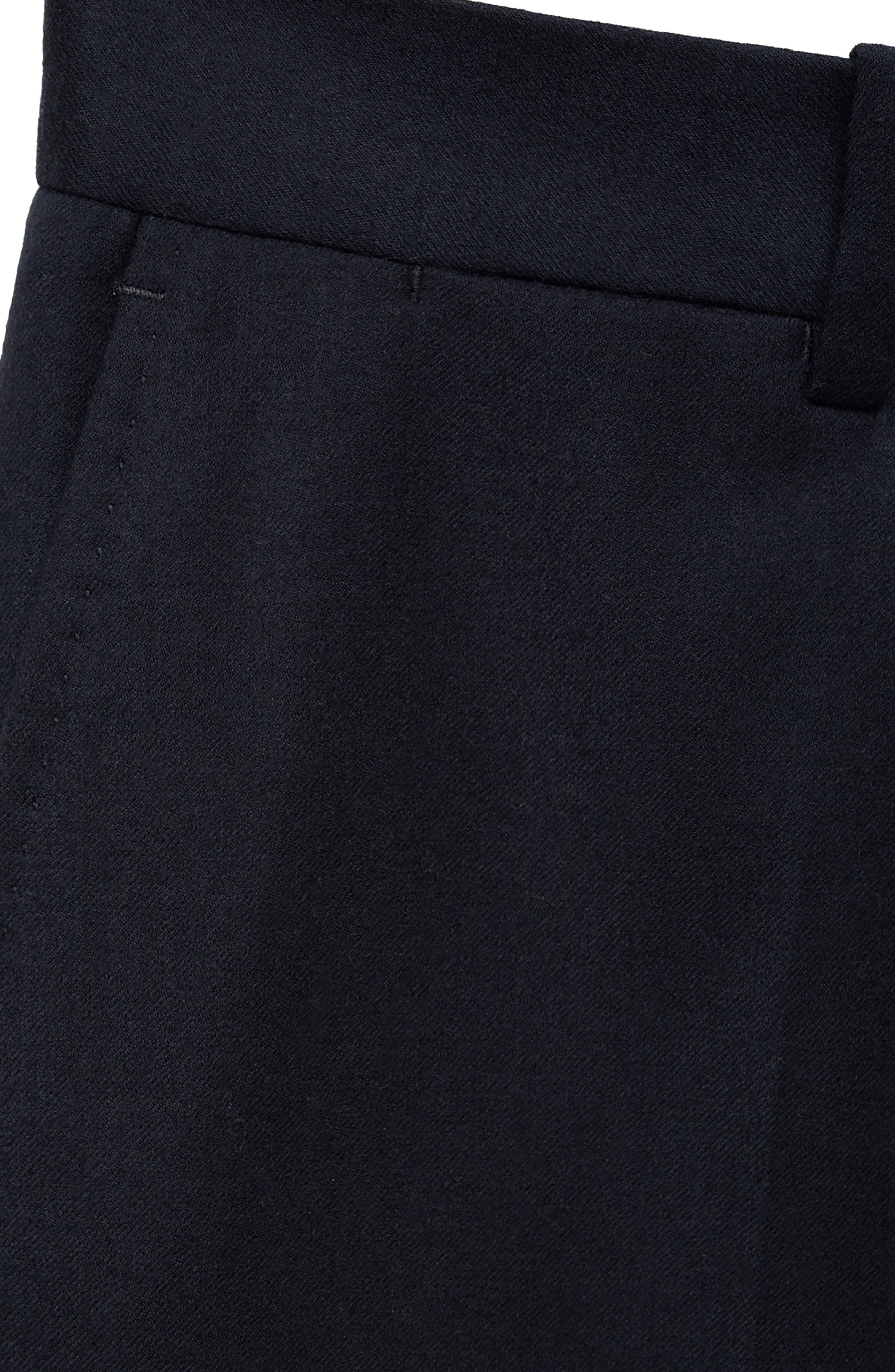 Slim Fit Virgin Wool Dress Pants - image 4