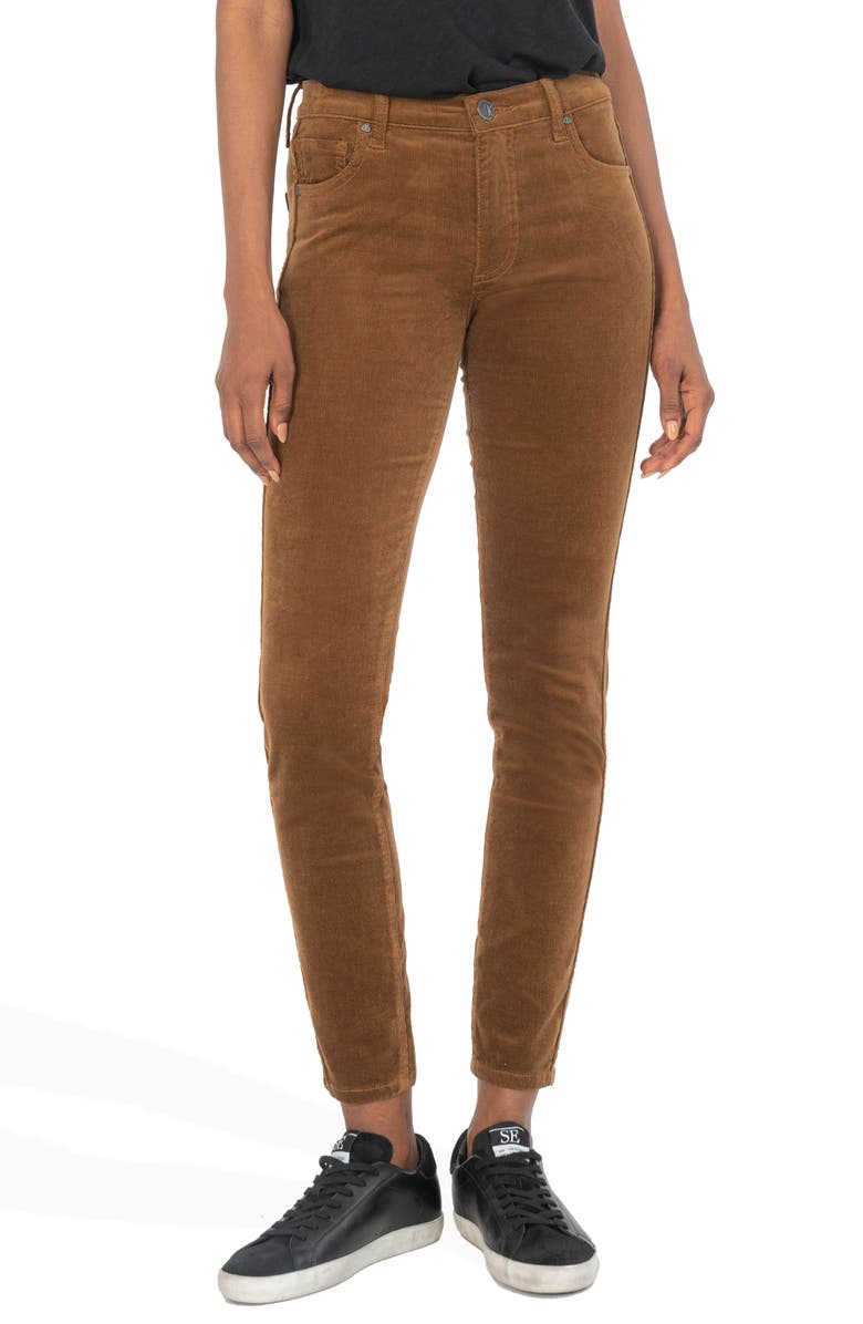 KUT from the Kloth Connie High Waist Ankle Pants, Main, color, 