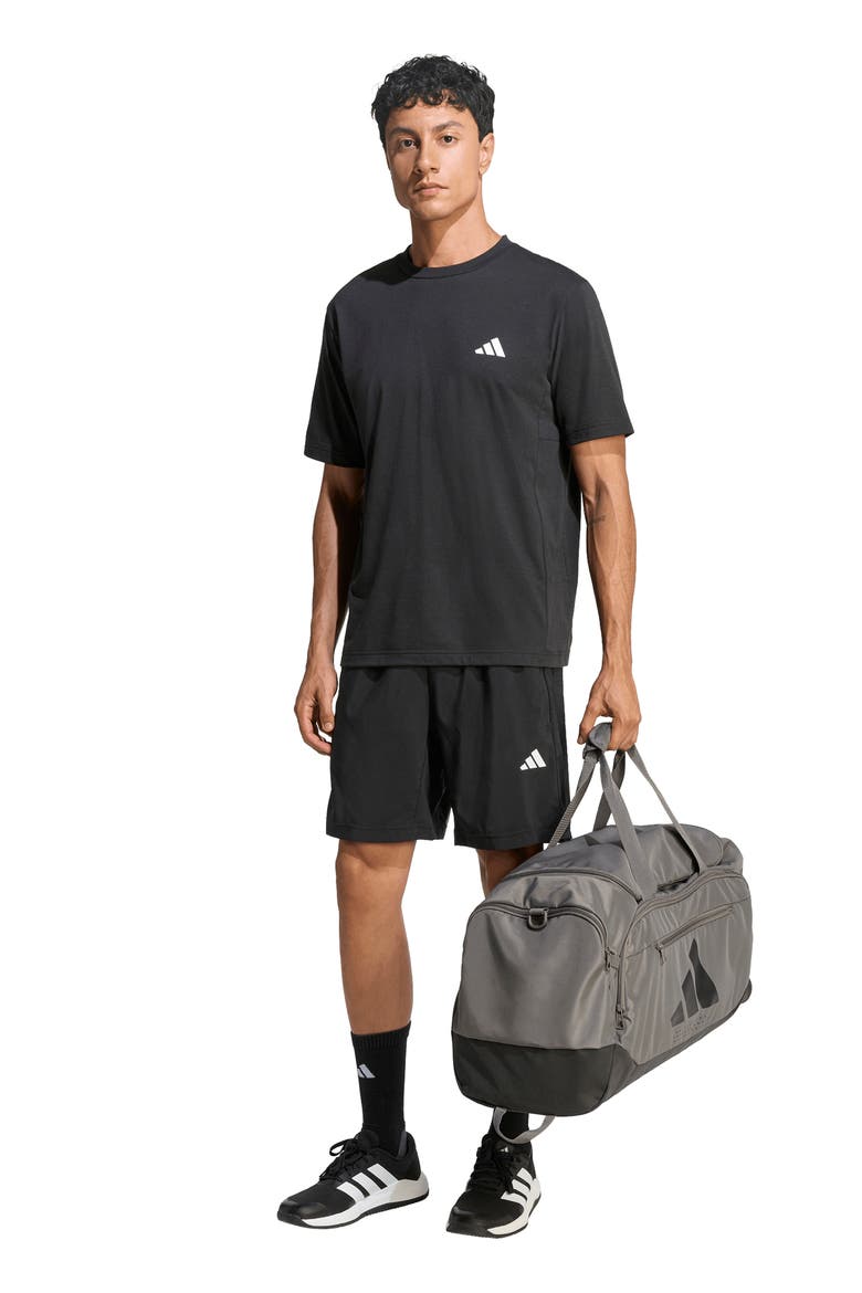Essentials Woven Performance Shorts, Alternate, color, BLACK