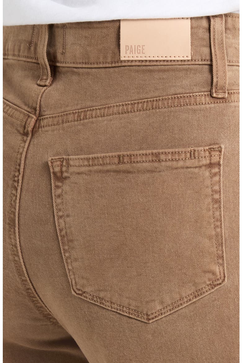 Anessa High Waist Raw Hem Wide Leg Jeans, Alternate, color, VINTAGE CANEWOOD
