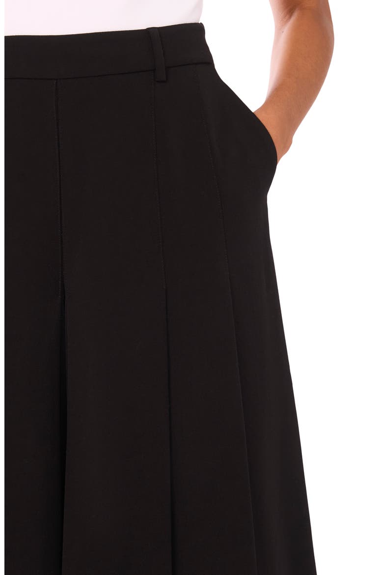 Pleat Front Culottes, Alternate, color, RICH BLACK 060