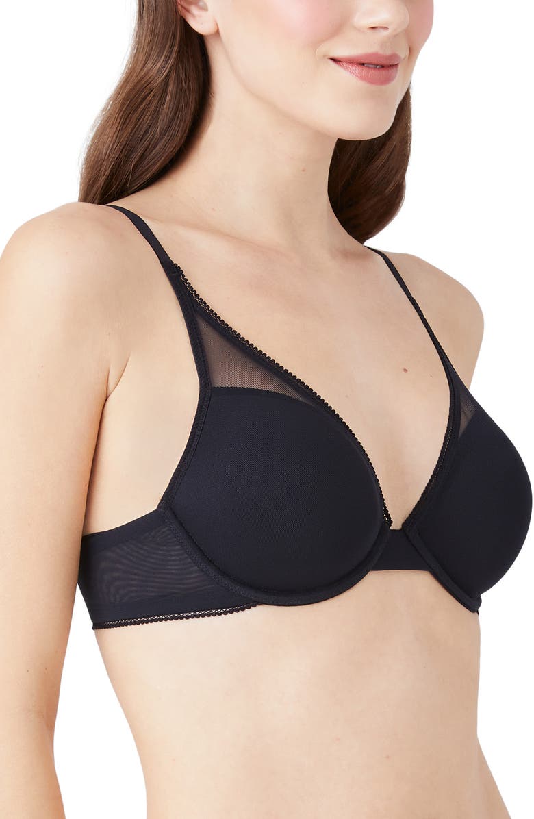 b.tempt'd by Wacoal Etched in Style Underwire T-Shirt Bra, Alternate, color, 