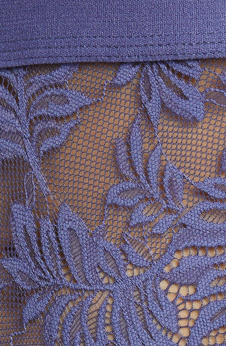 KILO BRAVA Stretch Lace Halter Bodysuit, Alternate, color, 